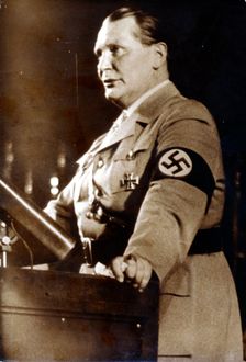 Hermann Göring, German Nazi politician and military leader, 1930s. Creator: Unknown