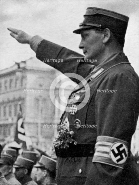 Hermann Göring, German Nazi politician and military leader, 1932. Artist: Unknown