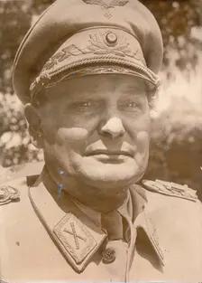 Hermann Göring, German Nazi politician and military leader after his capture, 1945. Creator: Unknown