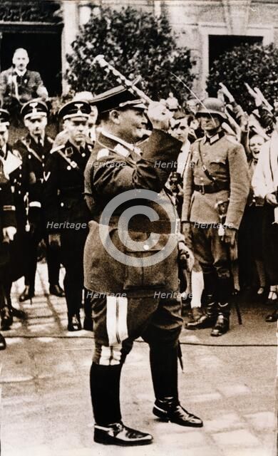 Hermann Göring, German Nazi politician and military leader, c1930s-c1940s. Artist: Unknown