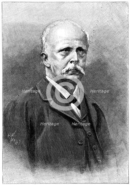 Hermann Ludwig Ferdinand von Helmholtz, German physicist and physiologist, 1894. Artist: Unknown