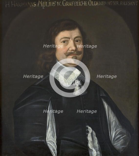 Hermann Mylius, c17th century. Creator: Anon.