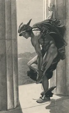 Hermes 1886. Artist: Jonnard