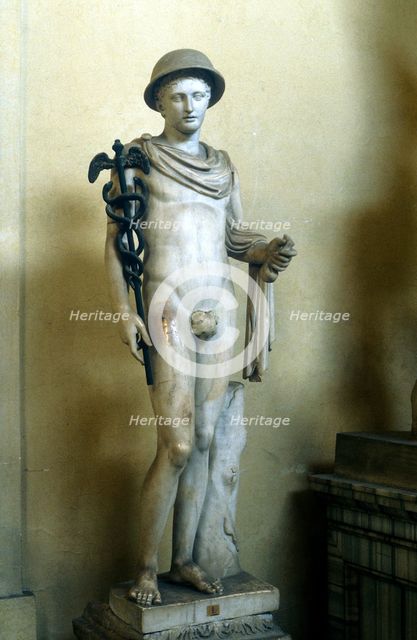 Hermes, Greek god. Artist: Unknown