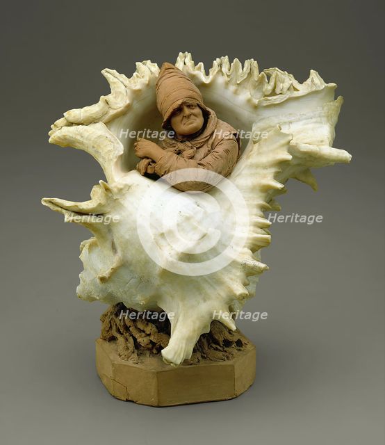 Hermit Crab, 1848. Creator: Pierre-Adrien Graillon.