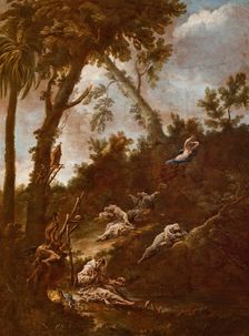 Hermits (Anachorets), between 1712-1715. Creator: Alessandro Magnasco