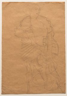 Hermine Gallia, c. 1903. Creator: Gustav Klimt (Austrian, 1862-1918)