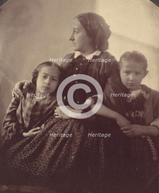Hermine, Marie and Marie Antoine., 1850s-60s. Creator: Franz Antoine.