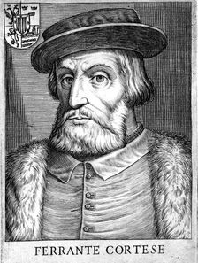 Hernan Cortes (1485-1547), Spanish conquistador who conquered Mexico