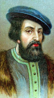 Hernan Cortes (1485-1547), Spanish conquistador who conquered Mexico