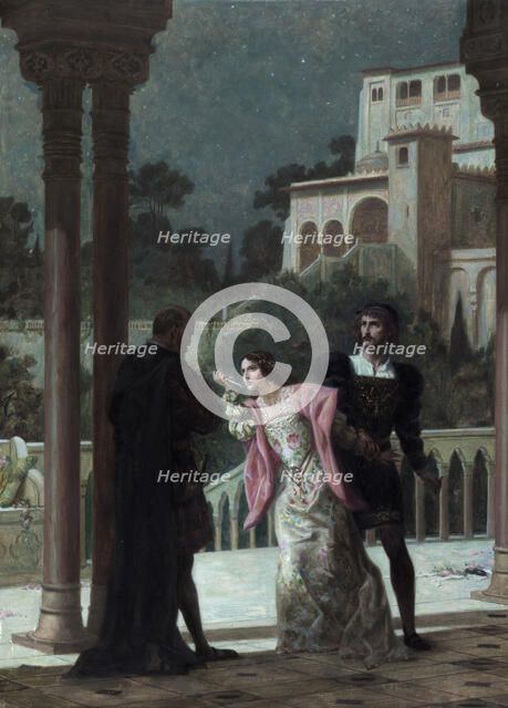 Hernani; - last act, 1903. Creator: Louis Edouard Paul Fournier.