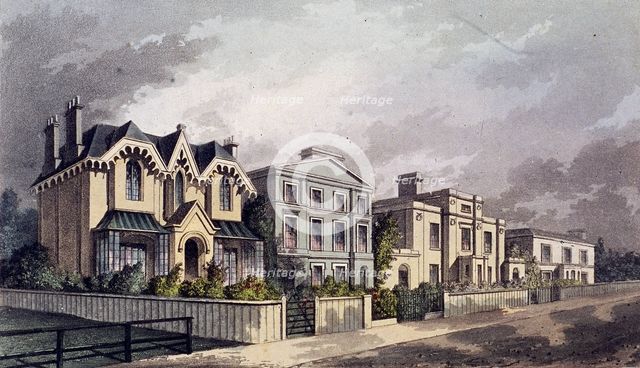 Herne Hill, Camberwell, London, 1825. Artist: Anon