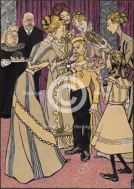 Hero worship. Creator: Heine, Thomas Theodor (1867-1948).