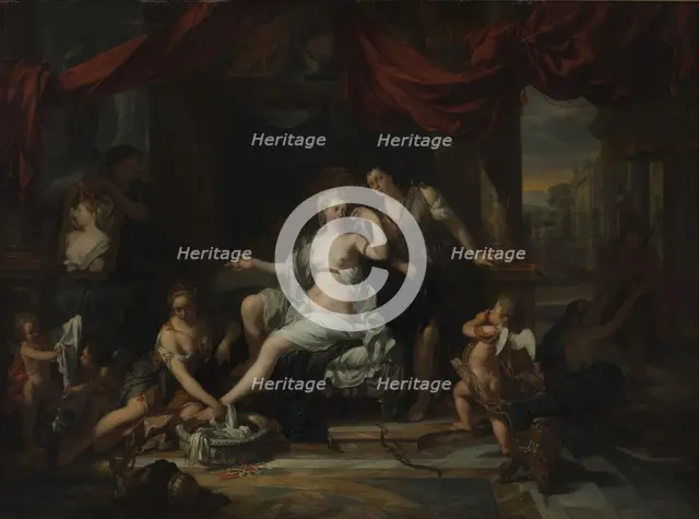 Herse Preparing to Receive Mercury, 1665-1693. Creator: Jan Verkolje.