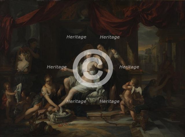 Herse Preparing to Receive Mercury, 1665-1693. Creator: Jan Verkolje.