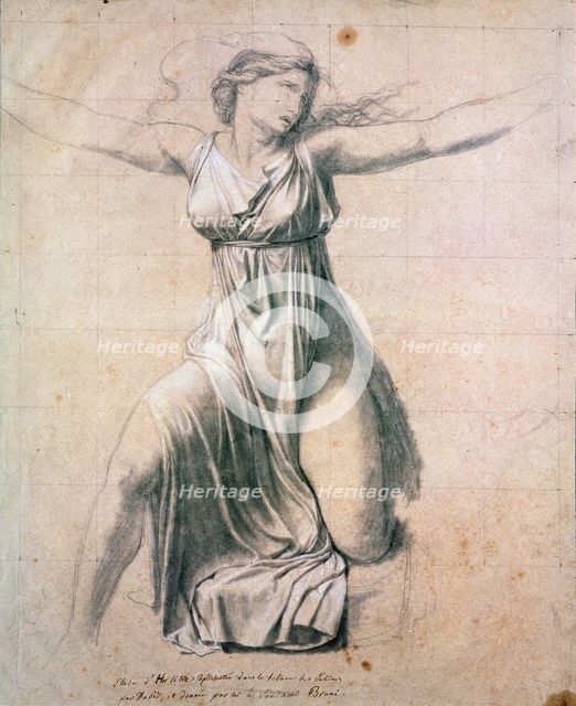 'Hersilia', 1795-1798.  Creator: Jacques-Louis David.