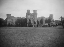 Herstmonceux Castle, Sussex, c1930s. Artist: Bill Brunell