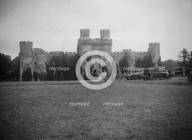 Herstmonceux Castle, Sussex, c1930s. Artist: Bill Brunell.