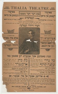 Herr Deyvid Kesler, c1890 - 1899. Creator: Unknown