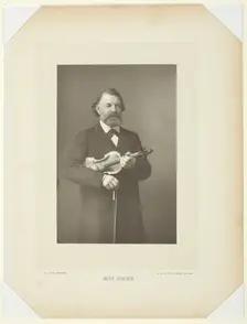 Herr Joseph Joachim, 1885. Creators: W&D Downey, William Downey, Daniel Downey