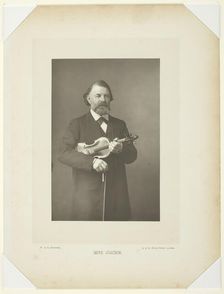 Herr Joseph Joachim, 1885. Creators: W&D Downey, William Downey, Daniel Downey