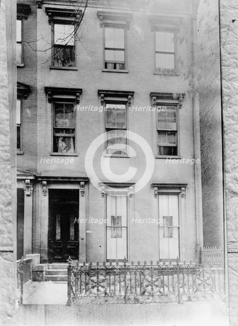 Herron House, Cincinnati, Ohio - Home of Mrs. William H. Taft, Who Was A Herron, 1911. Creator: Harris & Ewing.
