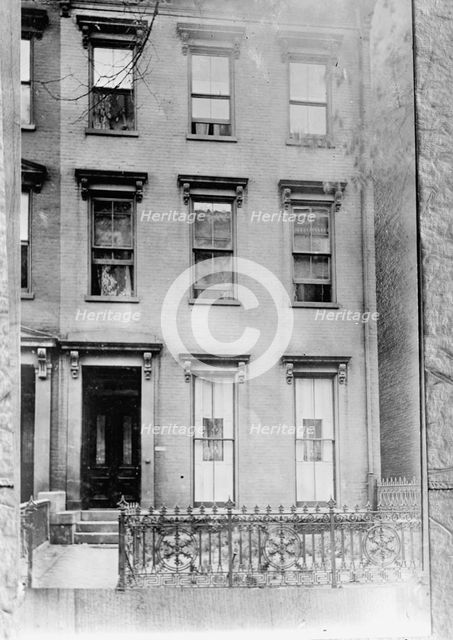 Herron House, Cincinnati, Ohio - Home of Mrs. William H. Taft, Who Was A Herron, 1911. Creator: Harris & Ewing.