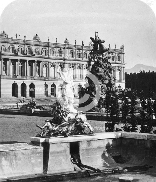 Herrenchiemsee Palace, Bavaria, Germany, c1900s.Artist: Wurthle & Sons