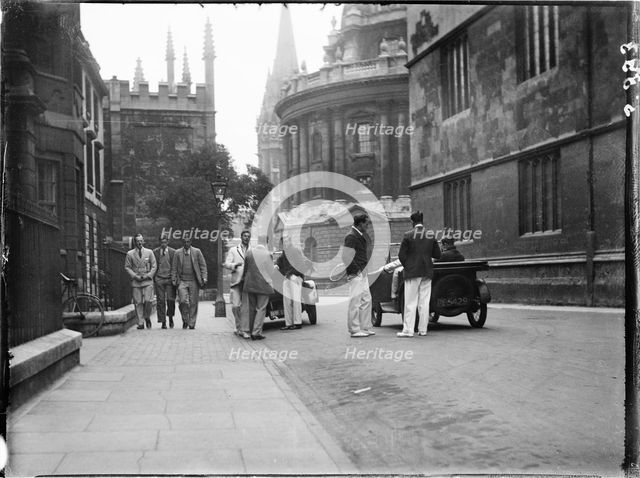 Hertford College, Oxford, Oxfordshire, 1928. Creator: Katherine Jean Macfee.