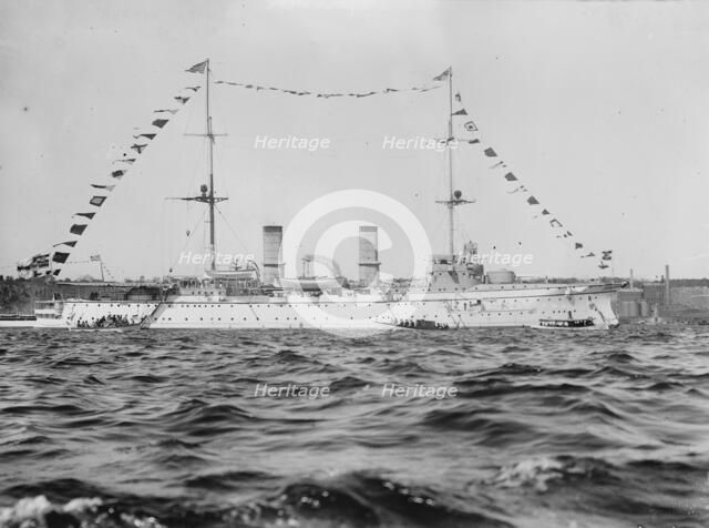 Hertha - German vessel, 1914. Creator: Bain News Service.