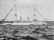 Hertha - German vessel, 1914. Creator: Bain News Service