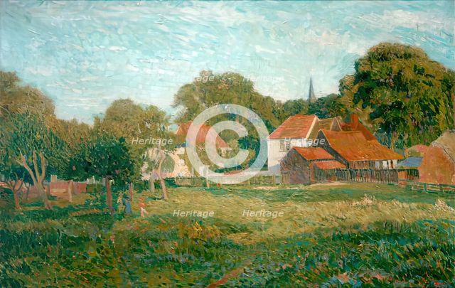 Hertingfordbury, 1908. Creator: Spencer Gore.