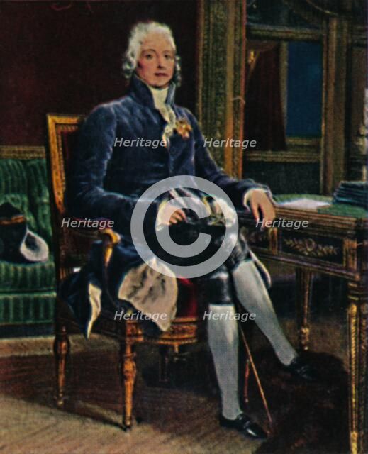 'Herzog von Talleyrand 1754-1838', 1934. Creator: Unknown.