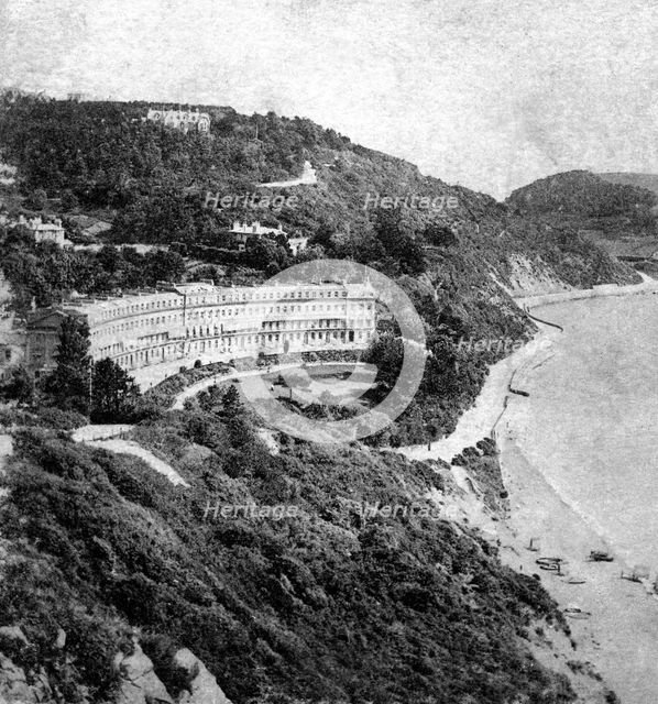 Hesketh Crescent, Torquay, Devon, early 20th century. Artist: Unknown