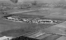 Heston Aerodrome, Hounslow, London, 1936. Artist: Aeropictorial Ltd