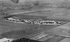 Heston Aerodrome, Hounslow, London, 1936. Artist: Aeropictorial Ltd