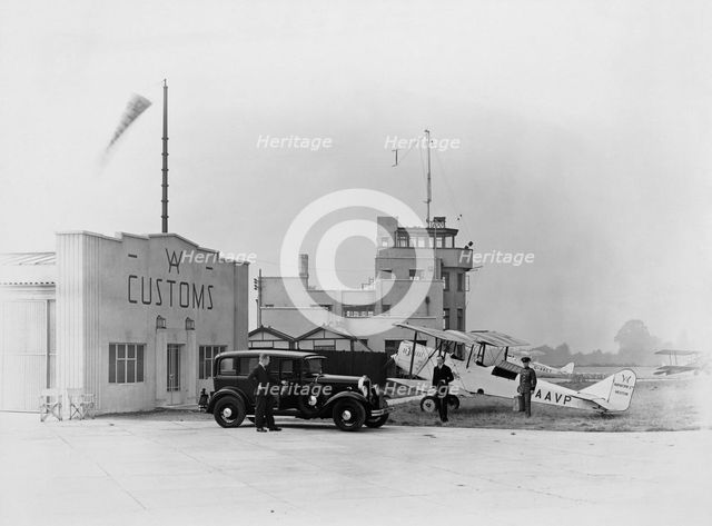 Heston Aerodrome, Hounslow, Middlesex, c1930s. Creator: Aerofilms.