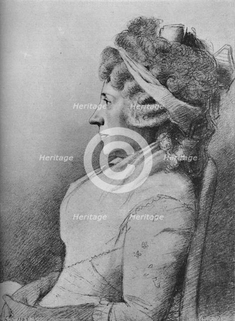 'Hester Lynch Piozzi (b. 1741, d. 1821)', 1907. Artist: Unknown.