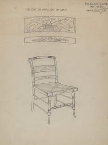 Hitchcock Chair, 1935/1942. Creator: Emilio Zito