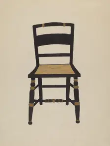 Hitchcock Chair, 1935/1942. Creator: Genevieve Sherlock