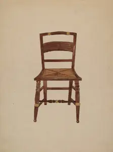 Hitchcock Chair, 1935/1942. Creator: Genevieve Sherlock