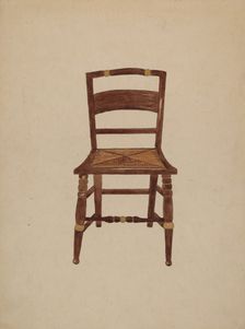 Hitchcock Chair, 1935/1942. Creator: Genevieve Sherlock