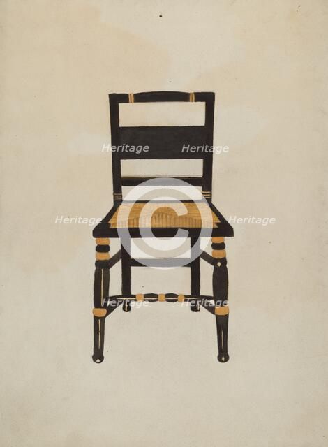 Hitchcock Chair, 1935/1942. Creator: Genevieve Sherlock.