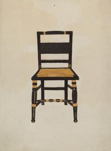 Hitchcock Chair, 1935/1942. Creator: Genevieve Sherlock
