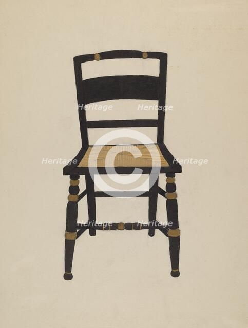 Hitchcock Chair, 1935/1942. Creator: Genevieve Sherlock.