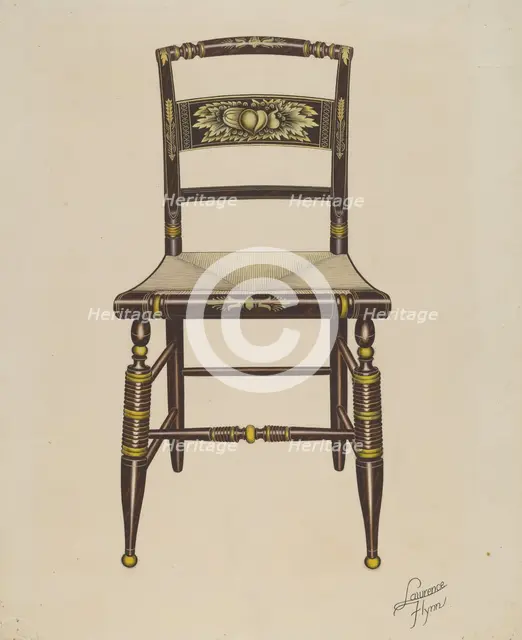Hitchcock Chair, 1936. Creator: Lawrence Flynn.