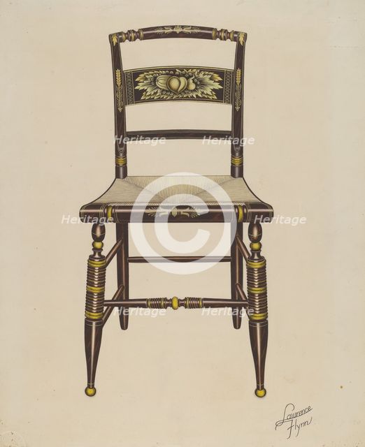 Hitchcock Chair, 1936. Creator: Lawrence Flynn.