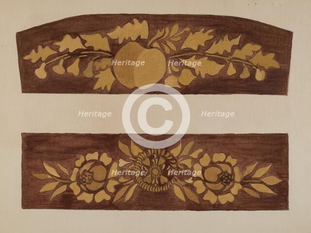 Hitchcock Chair, c. 1940. Creator: Genevieve Sherlock.