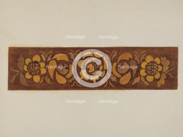 Hitchcock Chair, c. 1940. Creator: Genevieve Sherlock.