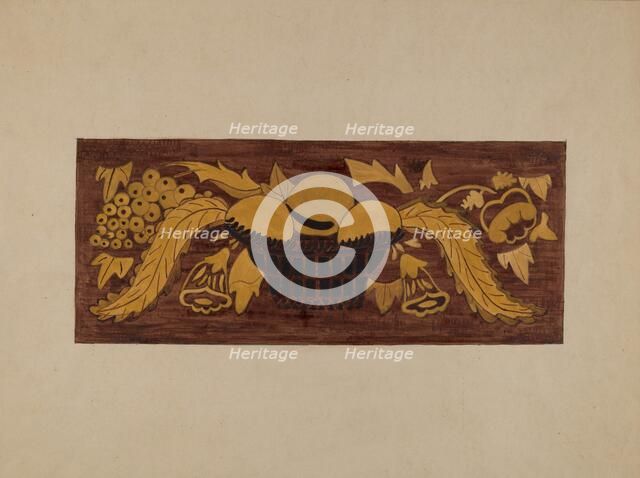 Hitchcock Chair, c. 1940. Creator: Genevieve Sherlock.